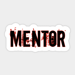 Mentor Sticker